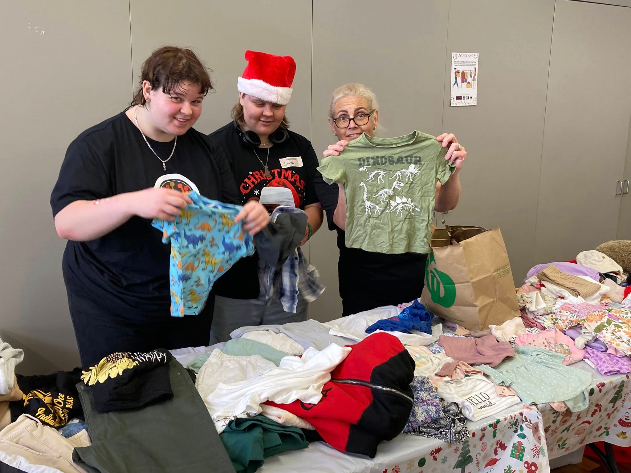 An aerial view of a field. A road runs through the upper right corner.